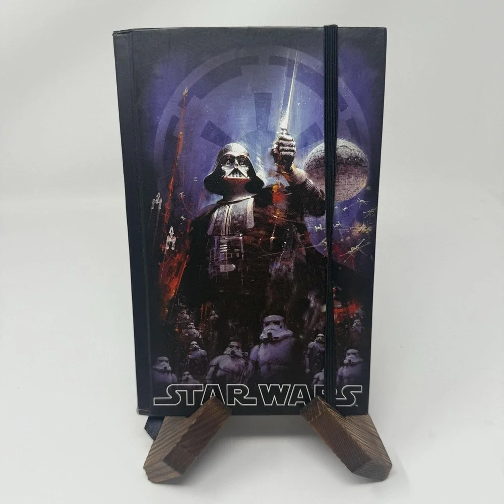 Star Wars A5 Journal Black Darth Vader Death Star Lined Notebook‎ 96 Sheets